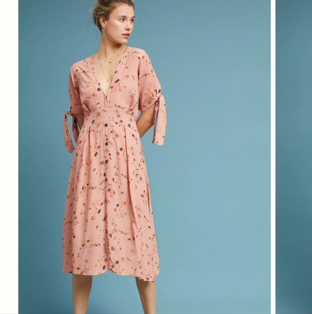 Faithfull The Brand Salina Midi Dress